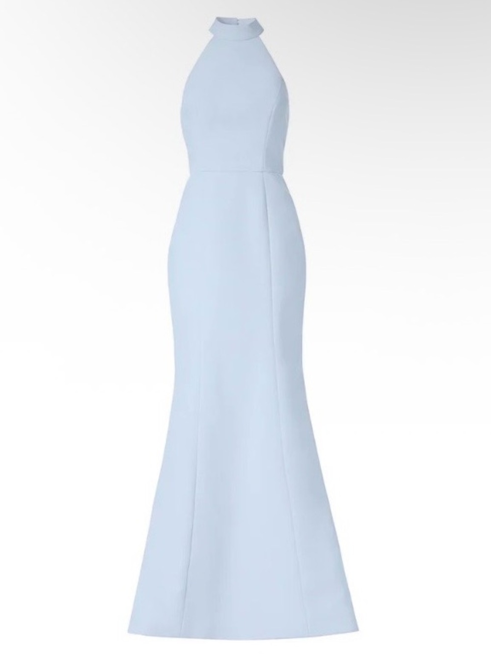 Amsale Maxi Skirt in Pale Blue